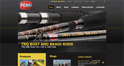 Desktop Screenshot of penn-fishing.co.uk